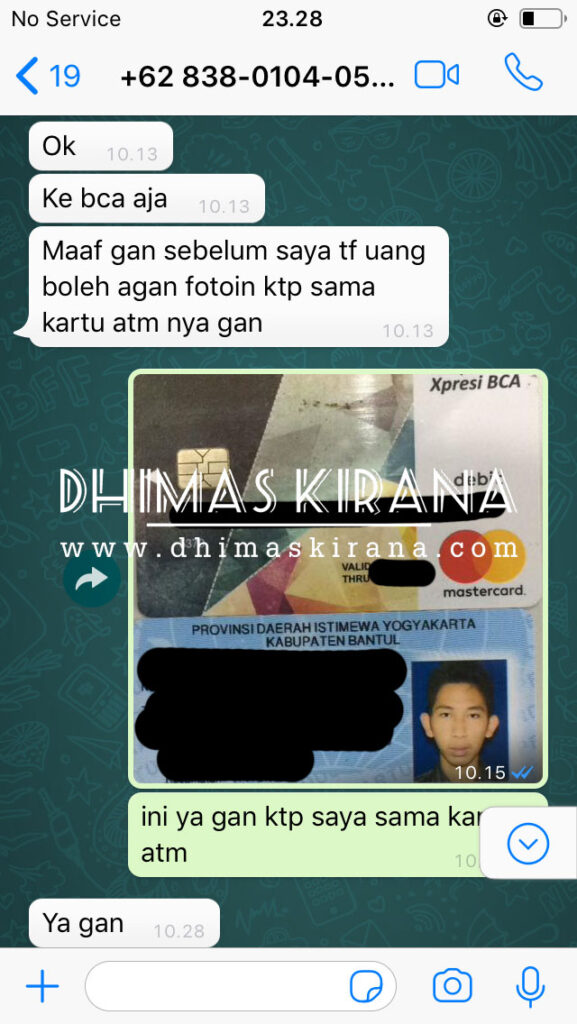 Hati Hati Penipuan Oneklik Bca Dhimas Kirana Hati Hati Penipuan Oneklik Bca Dhimas Kirana